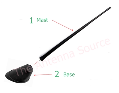 CLK Antenna Parts Diagram