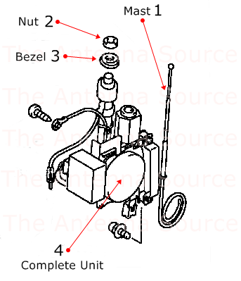 3000GT Antenna Diagram