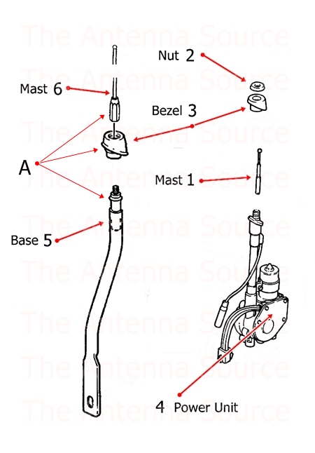 Pontiac Firbird Antenna Diagram